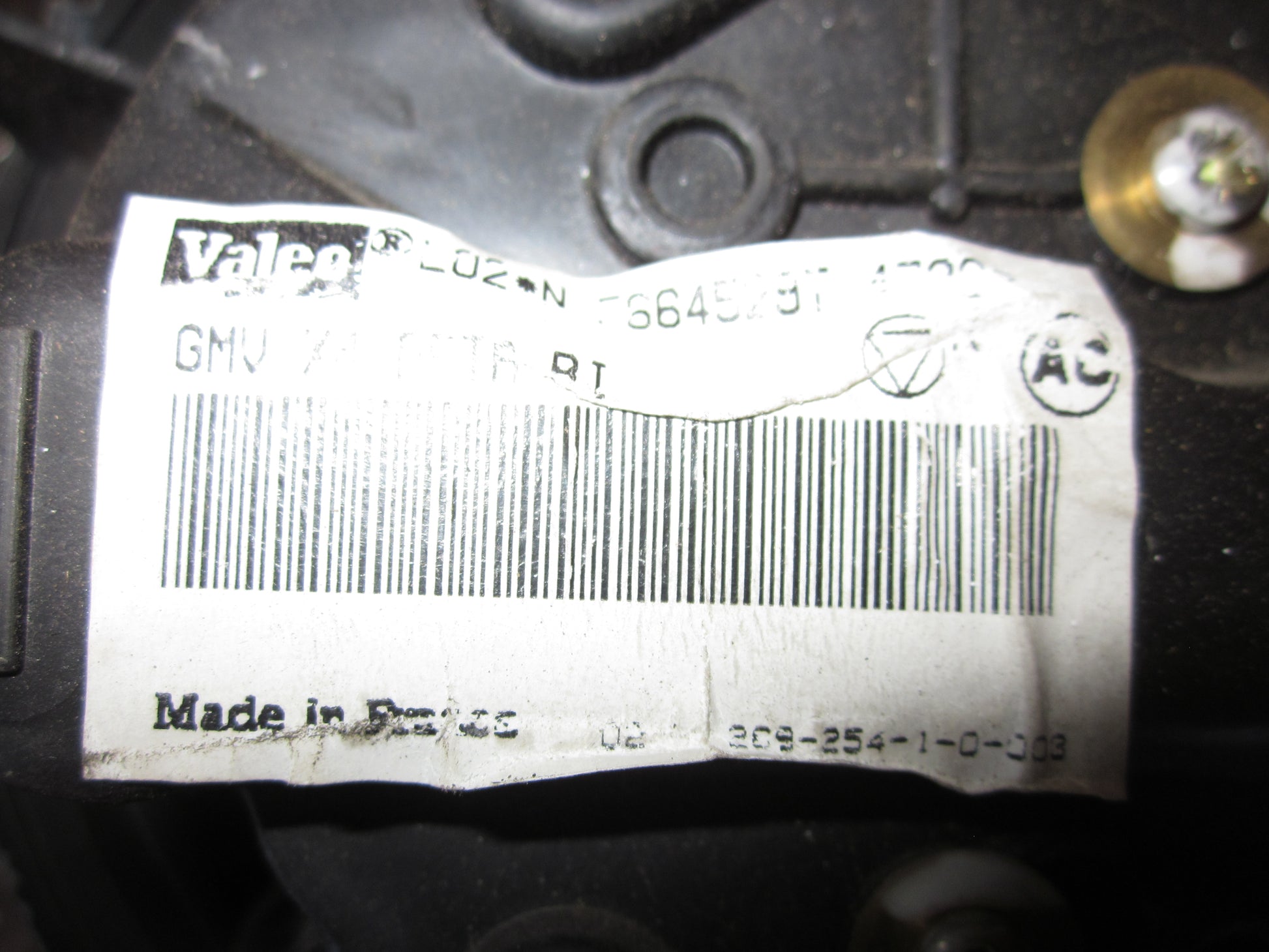 Citroen C5 Varmeblæser Med OEM Nr. Ophugger Fra Citroen Ophugger