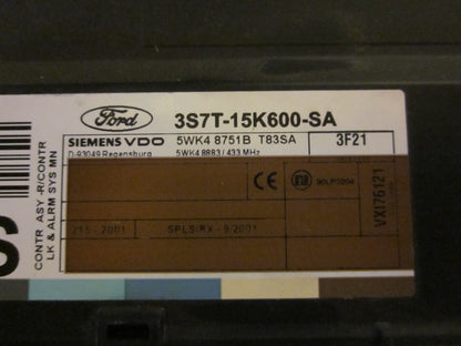 Ford Mondeo 3 Startspærre Med OEM Nr. Ophugger Fra Ford Ophugger