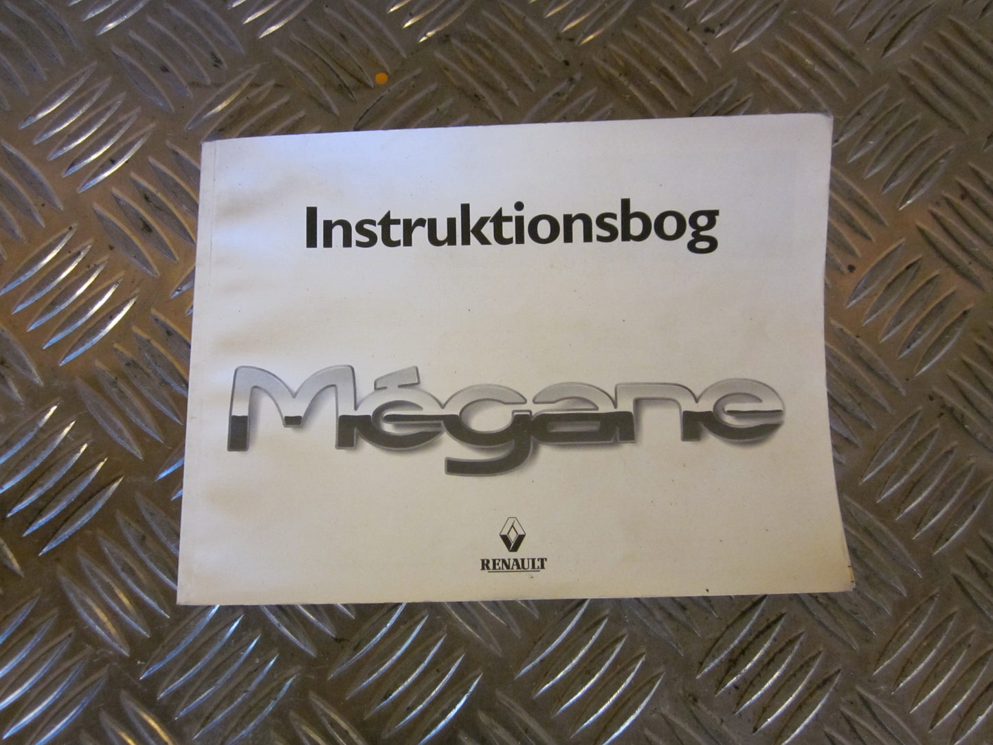 Renault Megane Instruktionsbog Med OEM Nr. Ophugger Fra Renault Ophugger