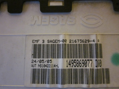 Citroen C8 Multiskærm (Evt. Touch) Med OEM Nr. Ophugger Fra Citroen Ophugger