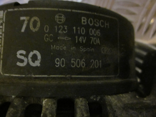 Opel Vectra B Generator Med OEM Nr. 0123110006 Fra Opel Ophugger