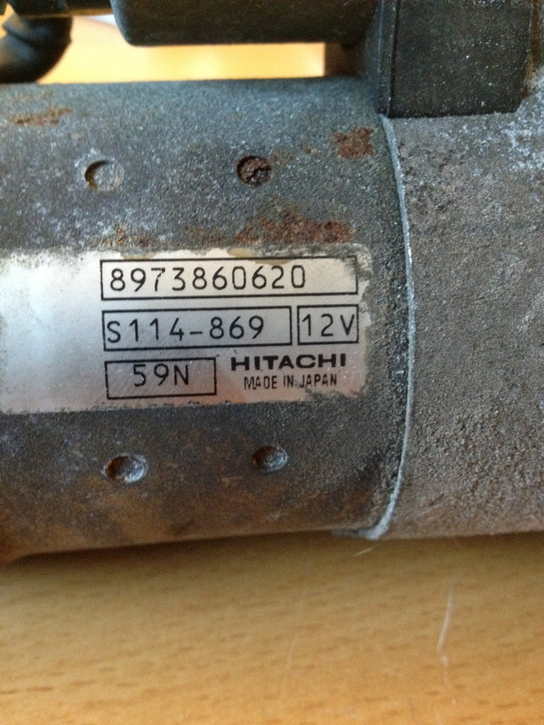Nissan Primera P12 Starter Med OEM Nr. 233006N205 Fra Nissan Ophugger