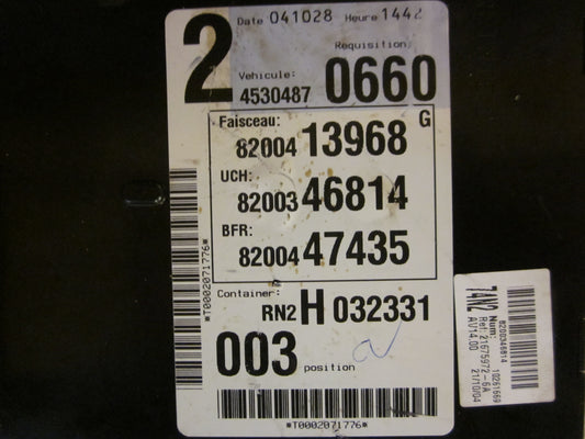 Renault Laguna 2 Motorstyring - Motorstyreboks - Injection Elboks Med OEM Nr. Ophugger Fra Renault Ophugger