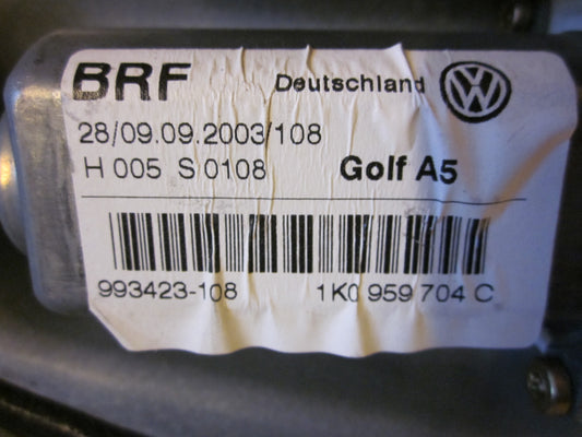 VW Golf 5 1K Rudemotor - Rudehejs Med OEM Nr. 1KO959704C Fra VW Ophugger