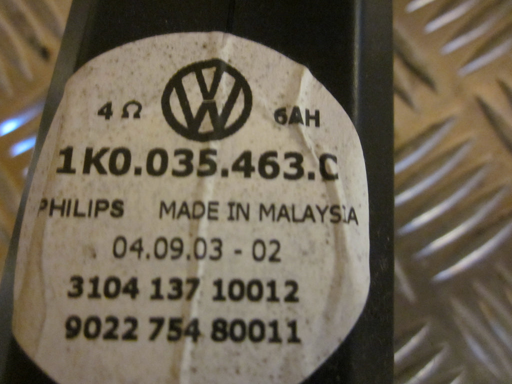 VW Golf 5 1K Relæ Diverse Med OEM Nr. 1K0035463D Fra VW Ophugger