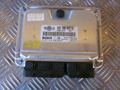 VW Passat 3B Motorstyring - Motorstyreboks - Injection Elboks Med OEM Nr. 038906019GL Fra VW Ophugger