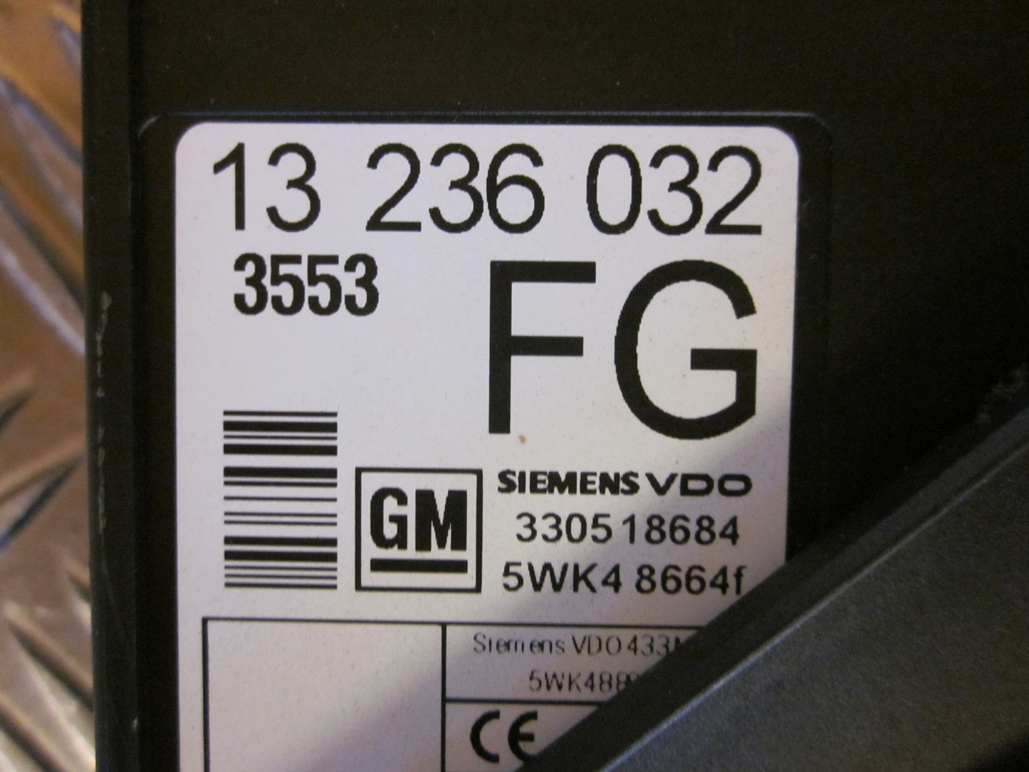 Opel Meriva A Bcm / Komfortkomputer Med OEM Nr. Ophugger Fra Opel Ophugger