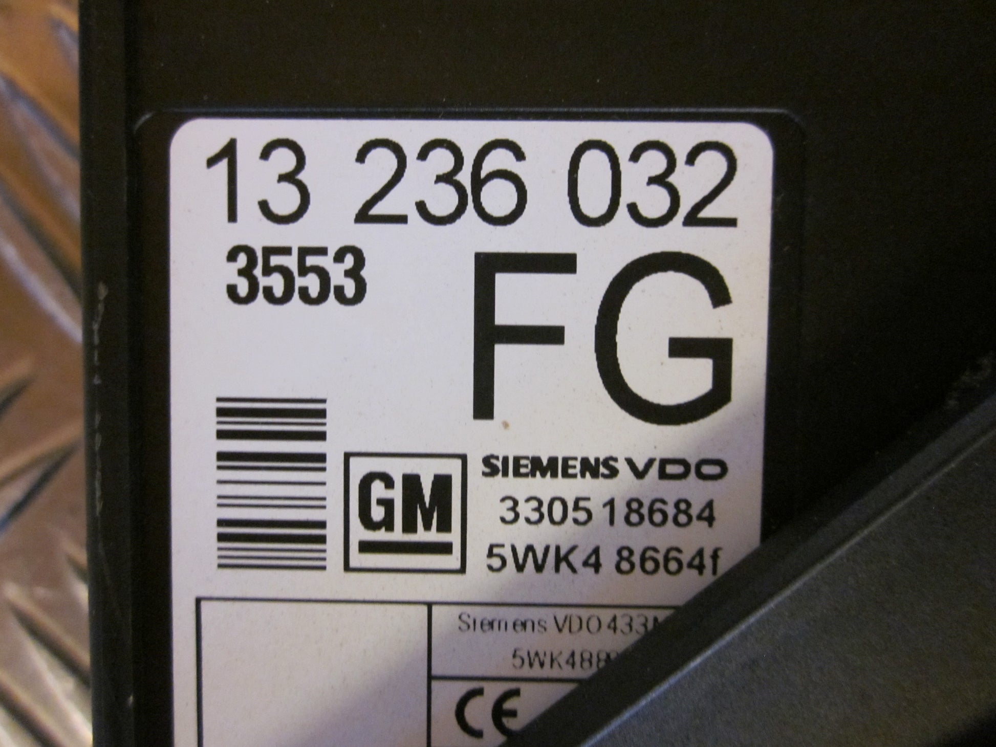 Opel Meriva A Bcm / Komfortkomputer Med OEM Nr. Ophugger Fra Opel Ophugger