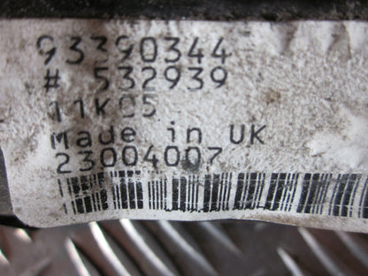 Opel Meriva A Viskermotor Med OEM Nr. Ophugger Fra Opel Ophugger