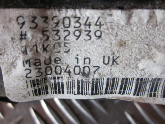 Opel Meriva A Viskermotor Med OEM Nr. Ophugger Fra Opel Ophugger