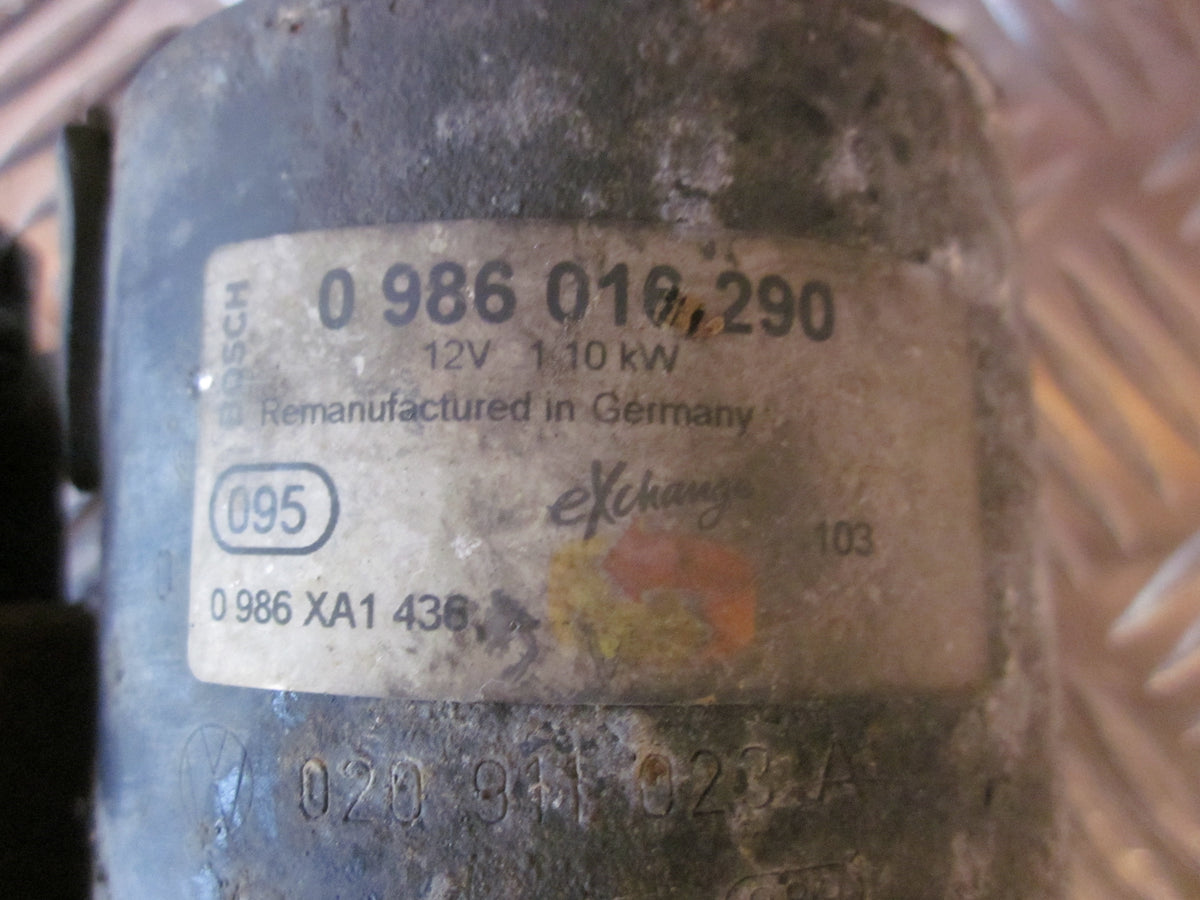 VW Polo Cla/Variant 6K Starter Med OEM Nr. 0986016290 Fra VW Ophugger