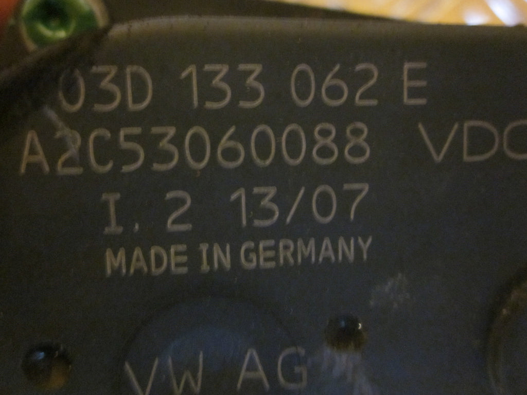 VW Polo 9N Spjældhus Med OEM Nr. 03D133062E Fra VW Ophugger