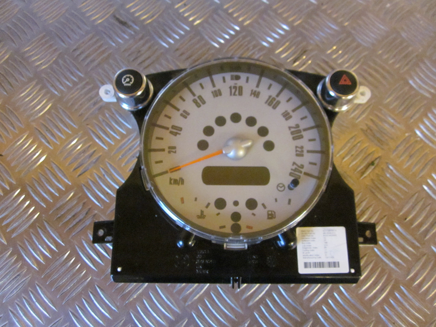 Mini Mini MKI Speedometer - Instrument Med OEM Nr. Ophugger Fra Mini Ophugger