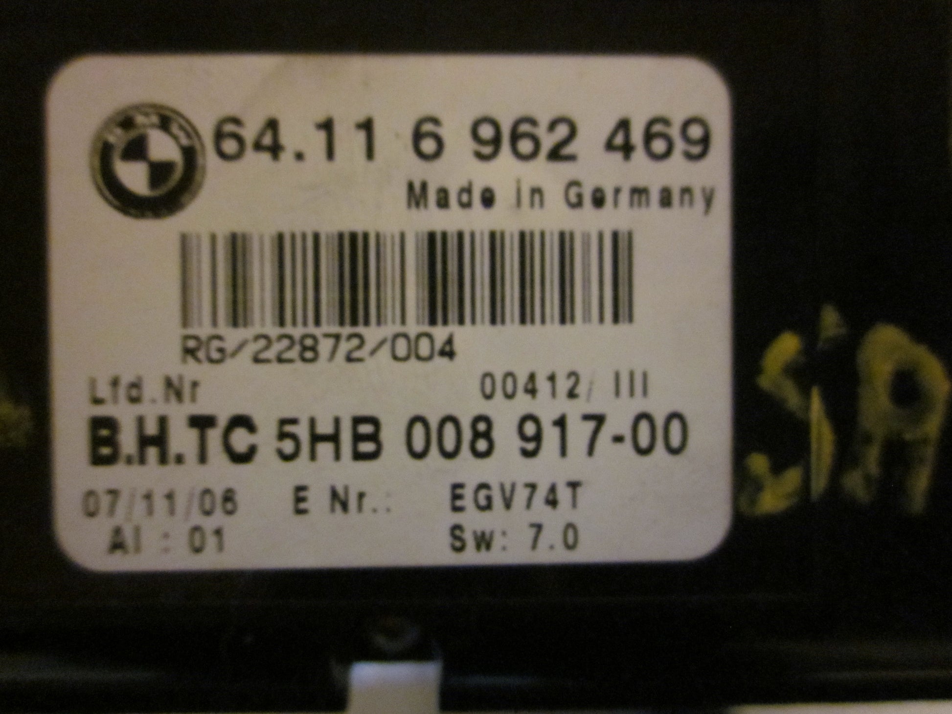 Mini Mini MKI Varmeregulering Med OEM Nr. Ophugger Fra Mini Ophugger