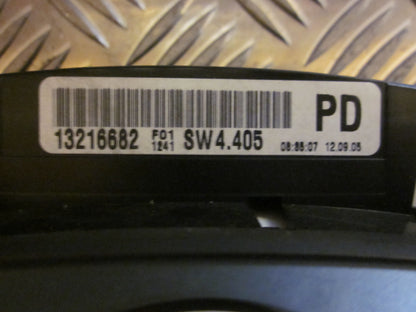 Opel Zafira B Speedometer - Instrument Med OEM Nr. Ophugger Fra Opel Ophugger