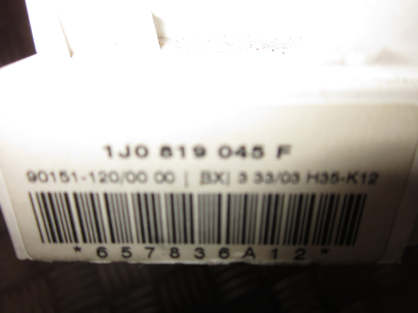 VW Lupo 6E/6X Varmeregulering Med OEM Nr. 1J0819045F Fra VW Ophugger