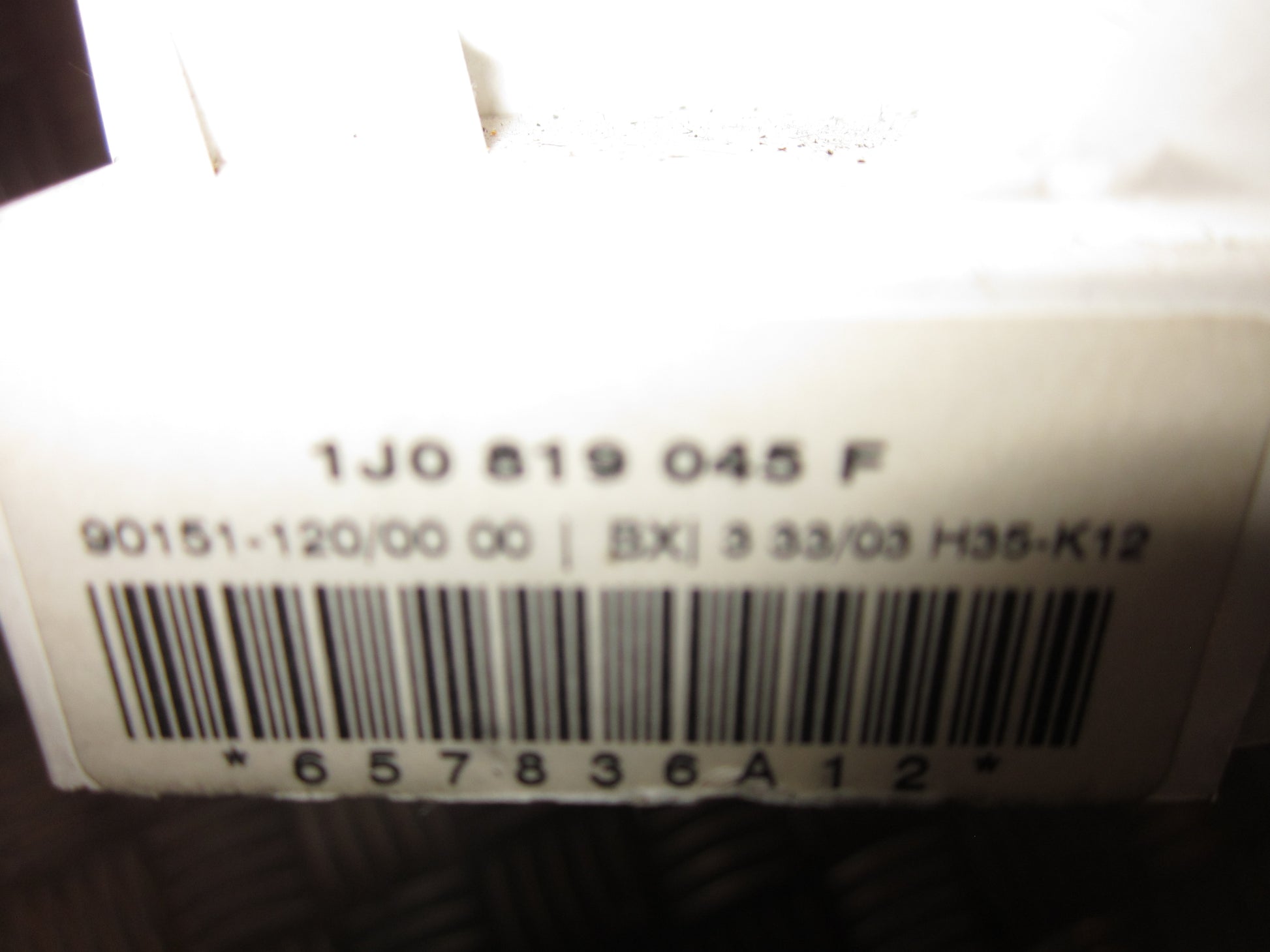 VW Lupo 6E/6X Varmeregulering Med OEM Nr. 1J0819045F Fra VW Ophugger