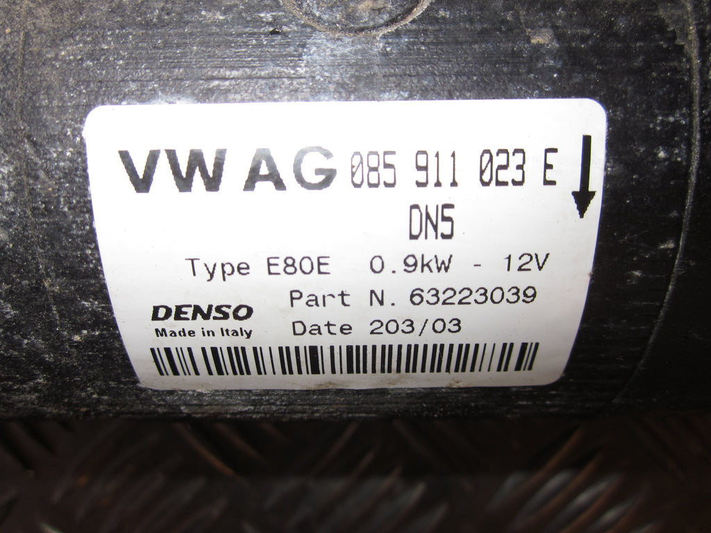 VW Lupo 6E/6X Starter Med OEM Nr. 085911023E Fra VW Ophugger