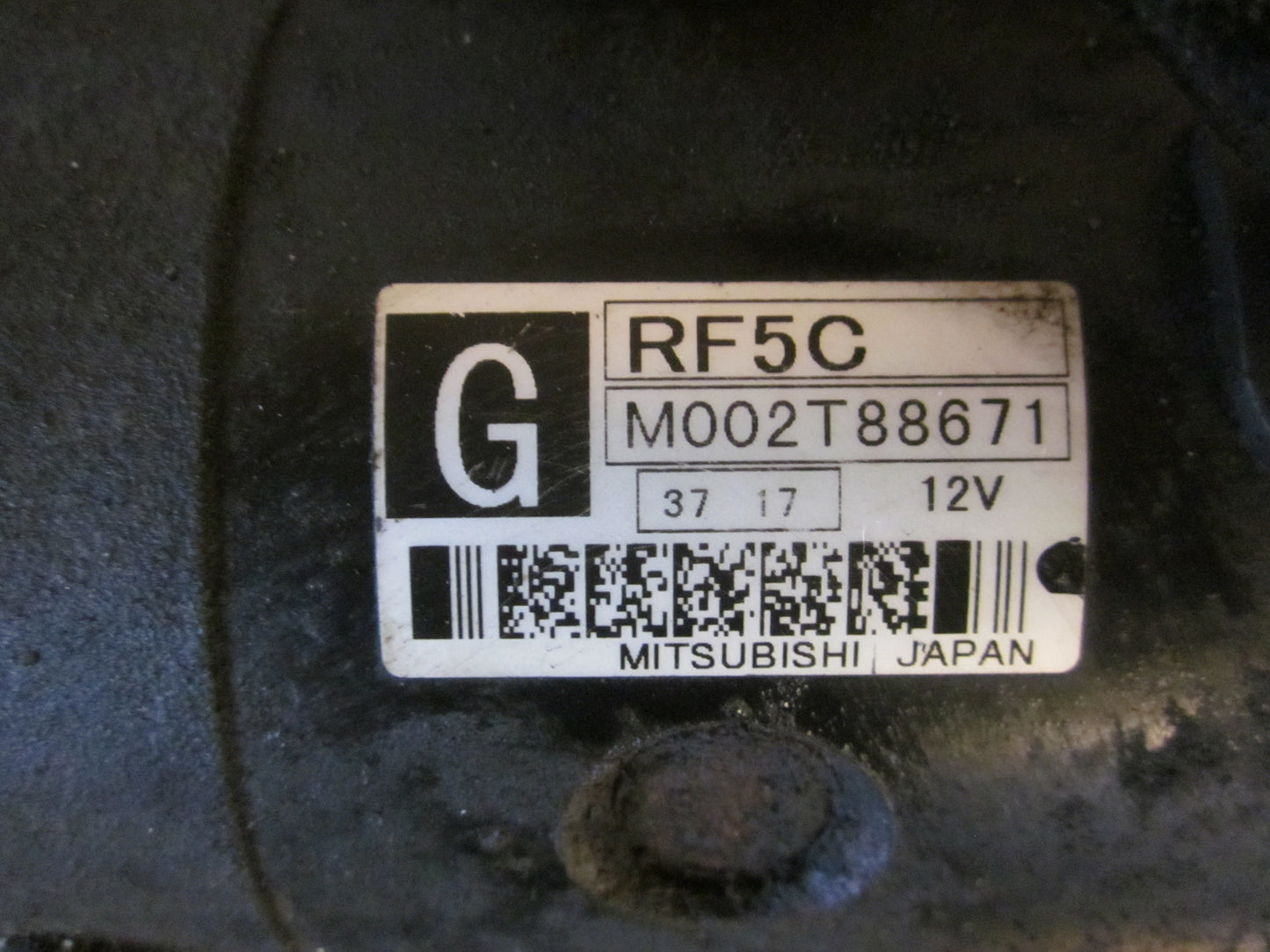 Mazda 6 GG/GY Starter Med OEM Nr. M002T88671 Fra Mazda Ophugger