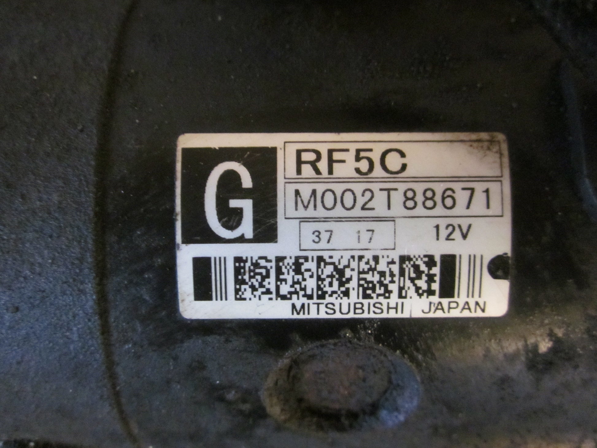 Mazda 6 GG/GY Starter Med OEM Nr. M002T88671 Fra Mazda Ophugger