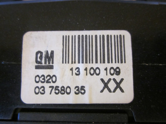 Opel Astra H Kontakt Katastrofe Med OEM Nr. Ophugger Fra Opel Ophugger