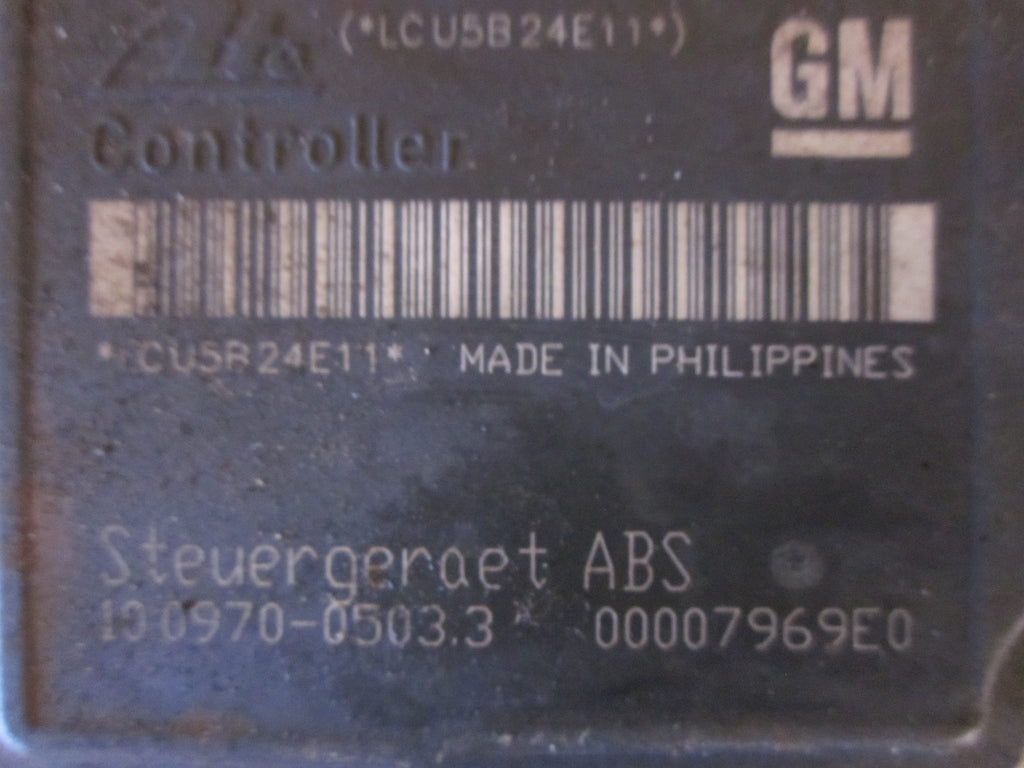 Opel Astra H ABS Pumpe Med OEM Nr. 13157575 Fra Opel Ophugger