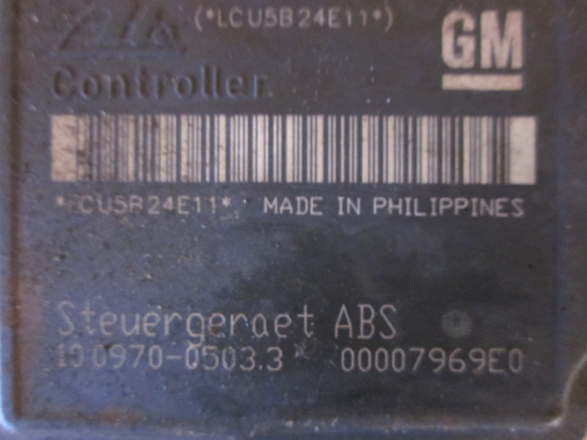 Opel Astra H ABS Pumpe Med OEM Nr. 13157575 Fra Opel Ophugger