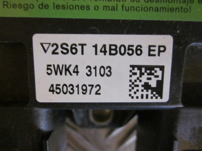 Ford Fiesta 6 Airbag Elboks Med OEM Nr. 2S6T14B056EP Fra Ford Ophugger