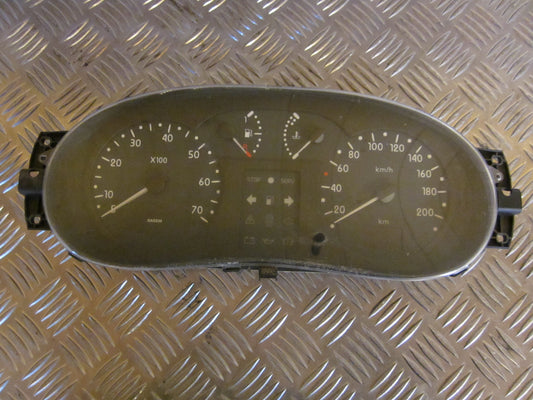 Renault Kangoo 1 Speedometer - Instrument Med OEM Nr. Ophugger Fra Renault Ophugger