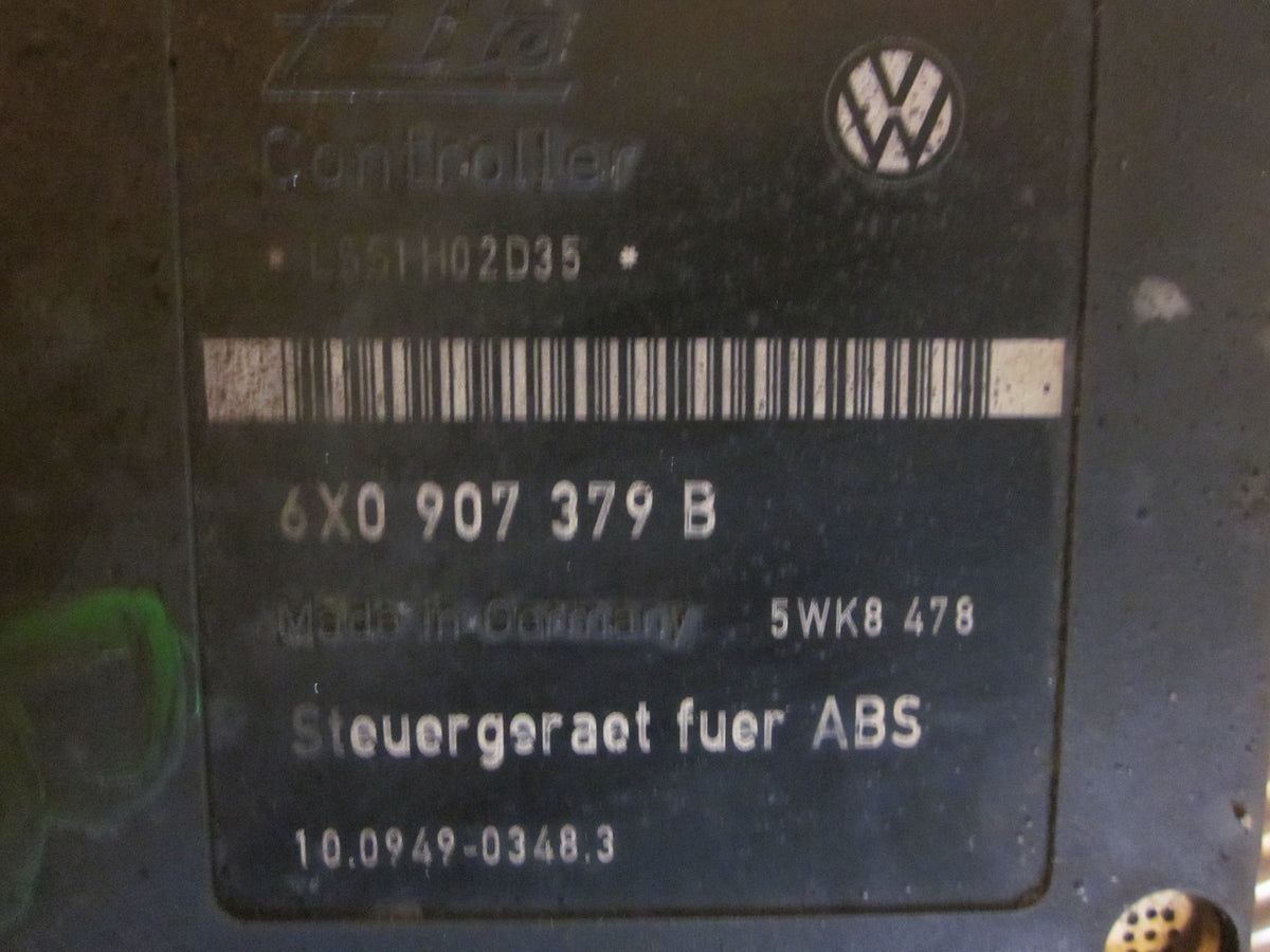 Seat Ibiza 6K2 ABS Pumpe Med OEM Nr. 6X0907379B Fra Seat Ophugger