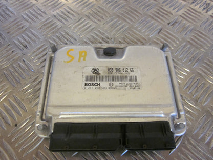 Skoda Fabia Motorstyring - Motorstyreboks - Injection Elboks Med OEM Nr. 038906012GG Fra Skoda Ophugger