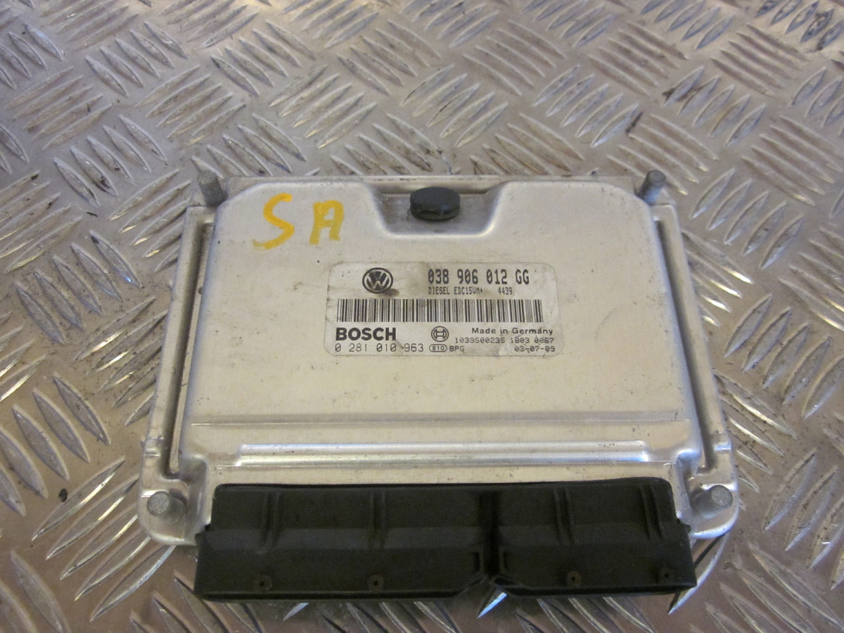 Skoda Fabia Motorstyring - Motorstyreboks - Injection Elboks Med OEM Nr. 0281010963 Fra Skoda Ophugger