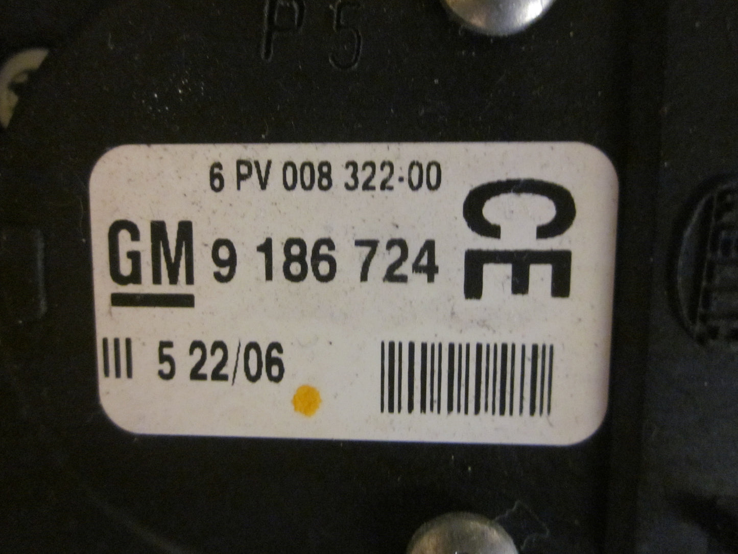 Opel Vectra C Speederpedal Med OEM Nr. Ophugger Fra Opel Ophugger