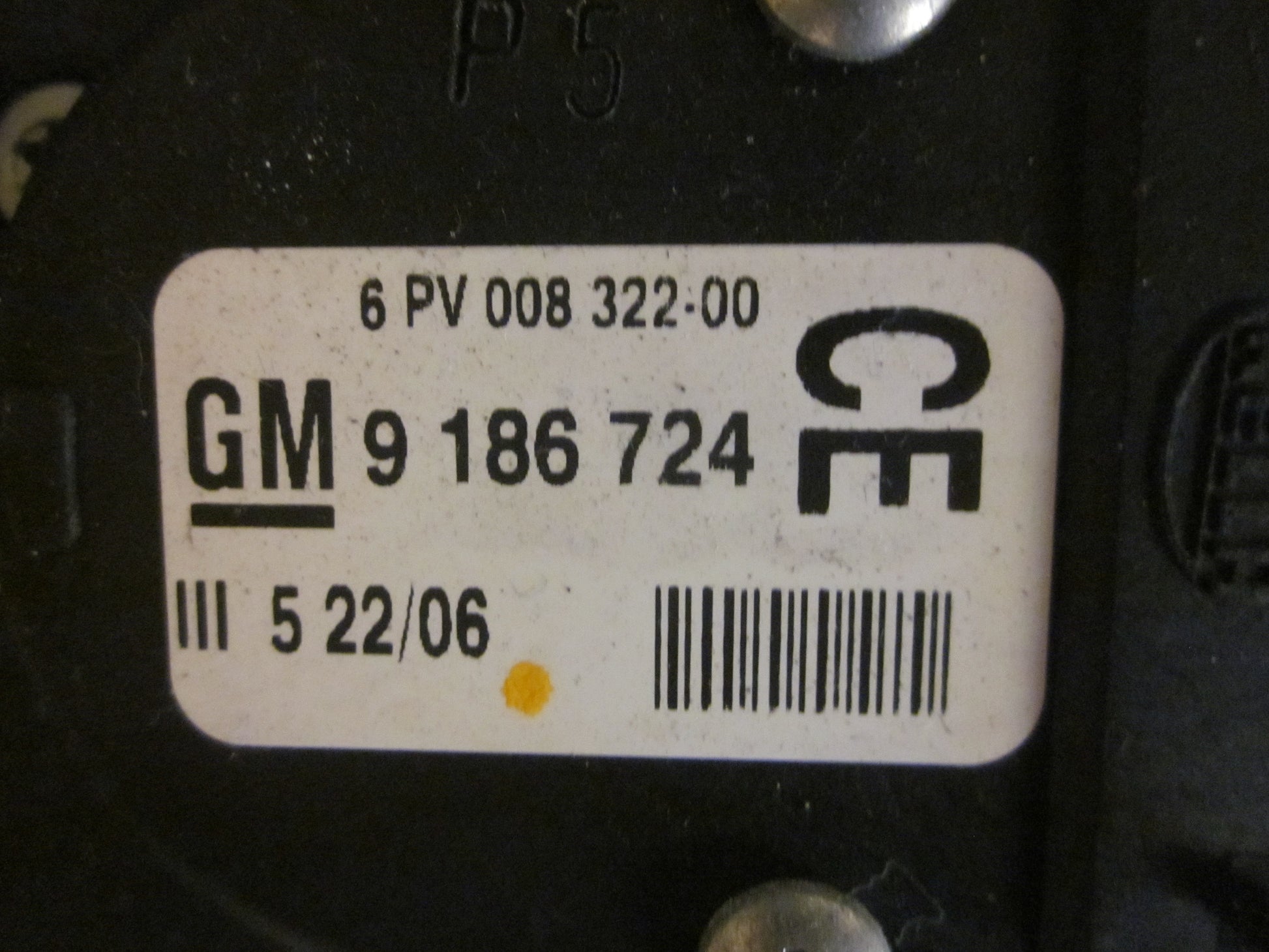 Opel Vectra C Speederpedal Med OEM Nr. Ophugger Fra Opel Ophugger