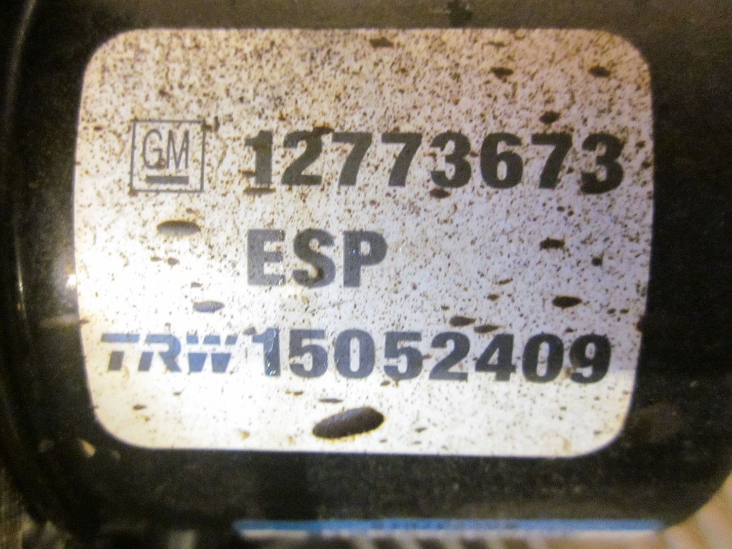 Opel Vectra C Abs Pumpe Med OEM Nr. 93185682 Fra Opel Ophugger