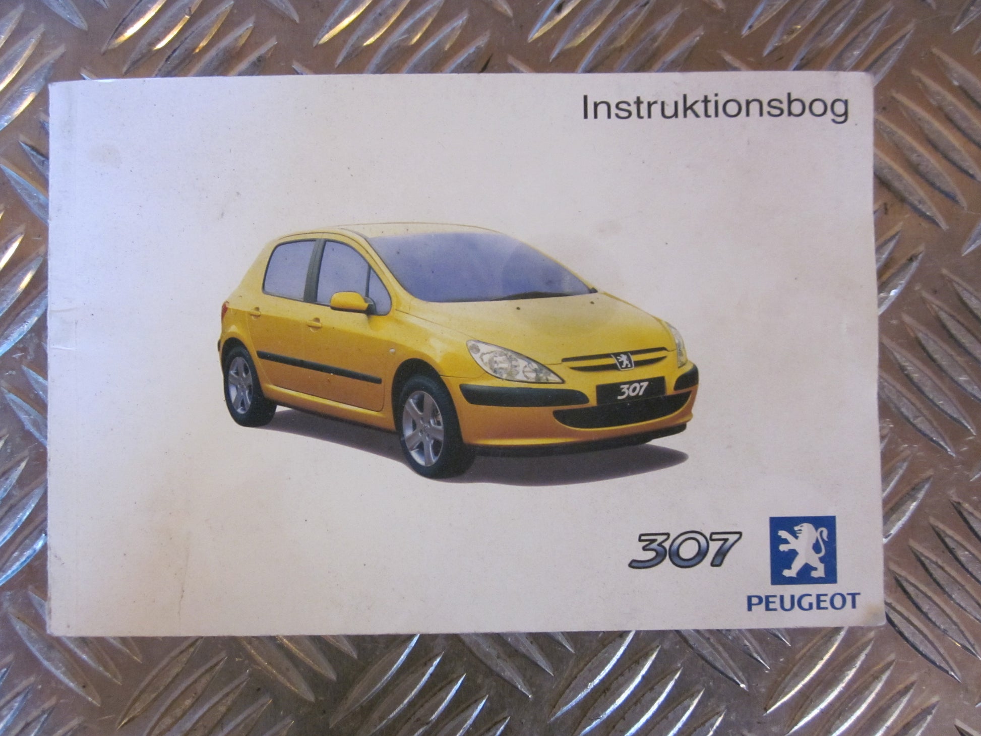 Peugeot 307 Instruktionsbog Med OEM Nr. Ophugger Fra Peugeot Ophugger