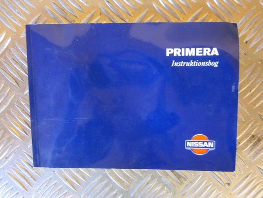 Nissan Primera P11 Instruktionsbog Med OEM Nr. Ophugger Fra Nissan Ophugger