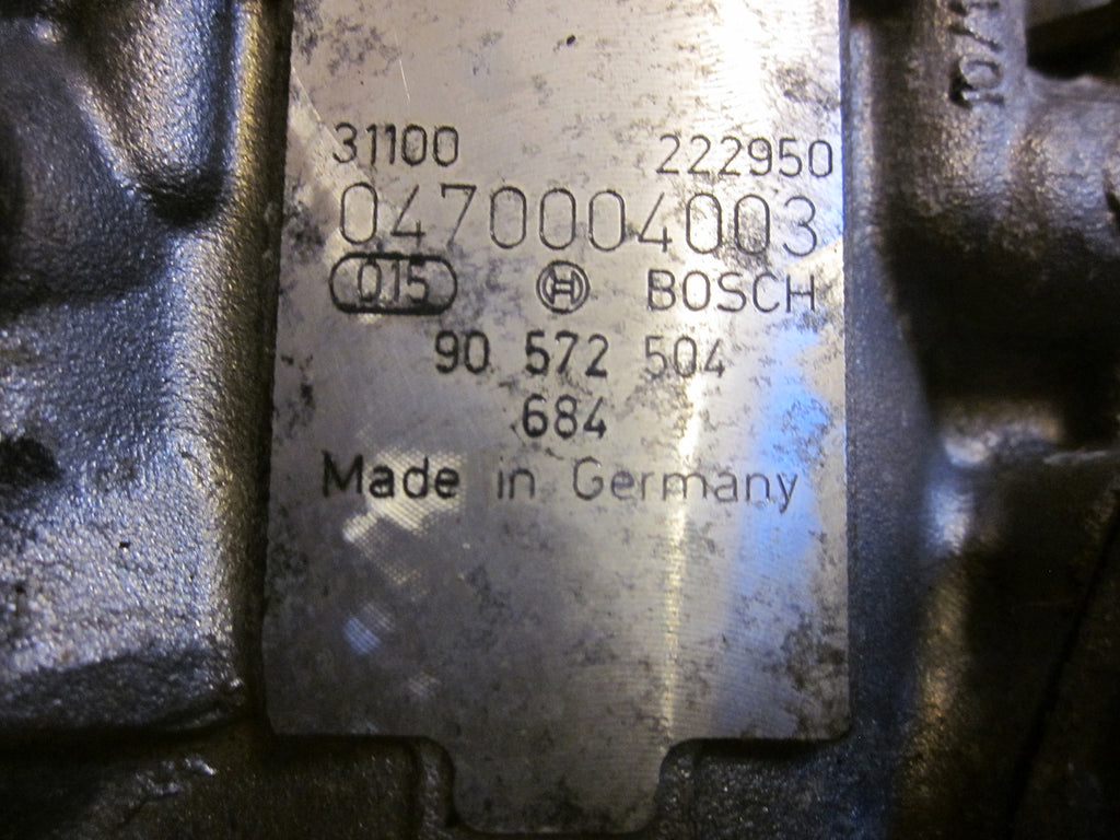 Opel Astra G Dieselpumpe Med OEM Nr. 0470004003 Fra Opel Ophugger