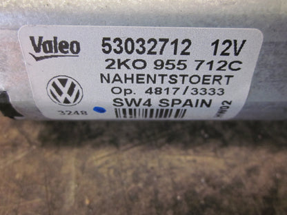 VW Caddy 2K Bagrudevisker Motor Med OEM Nr. 2K0955712C Fra VW Ophugger