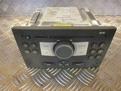 Opel Combo C Radio M/Cd Med OEM Nr. Ophugger Fra Opel Ophugger