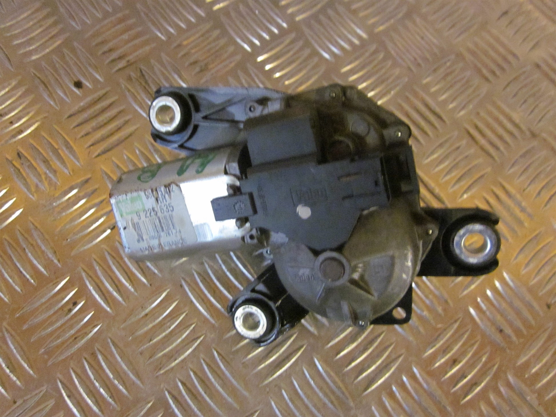 Opel Combo C Bagrudevisker Motor Med OEM Nr. Ophugger Fra Opel Ophugger