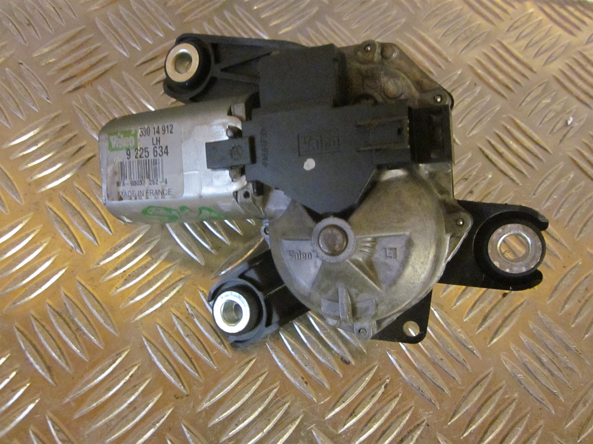 Opel Combo C Bagrudevisker Motor Med OEM Nr. Ophugger Fra Opel Ophugger