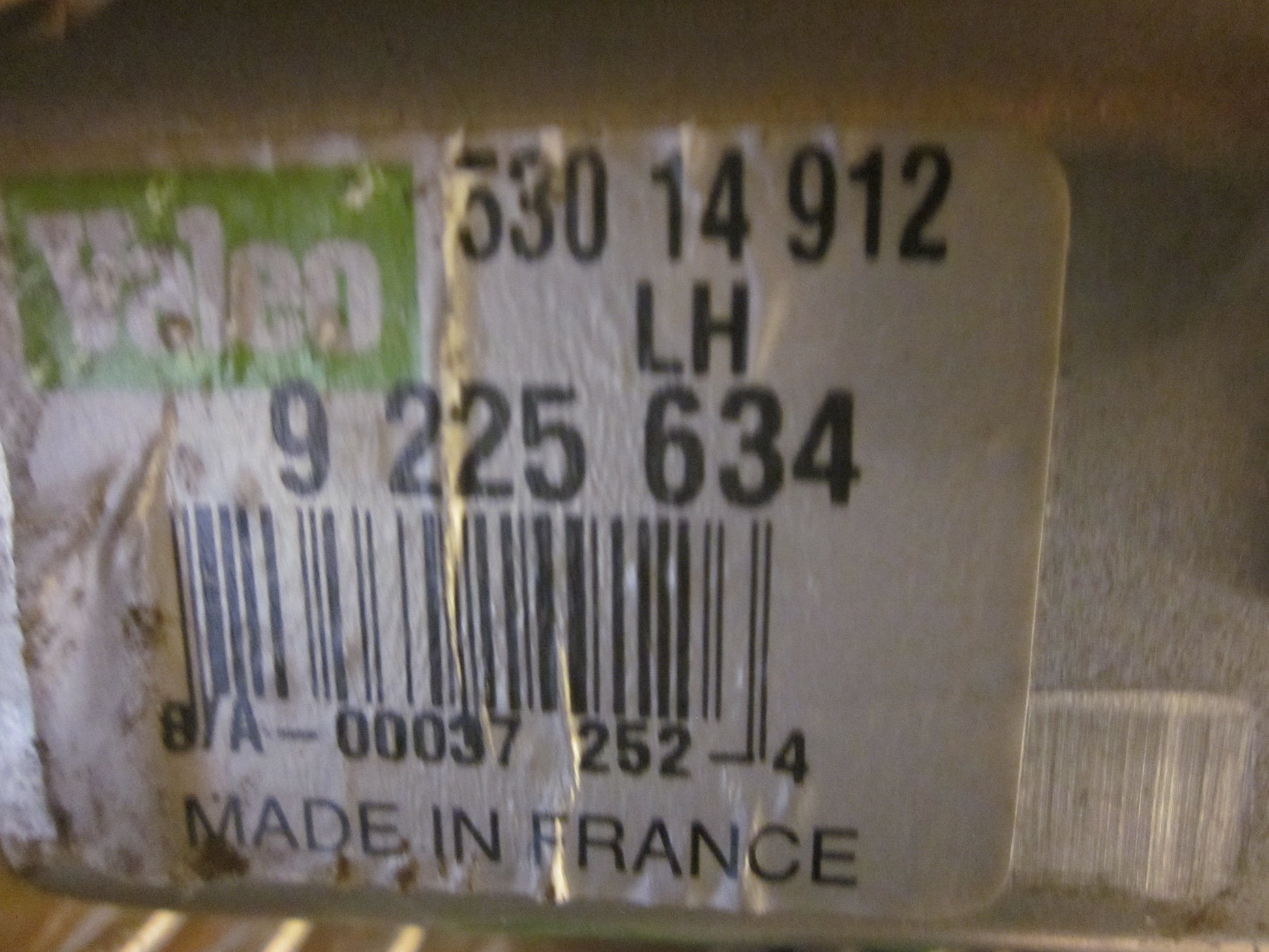 Opel Combo C Bagrudevisker Motor Med OEM Nr. Ophugger Fra Opel Ophugger