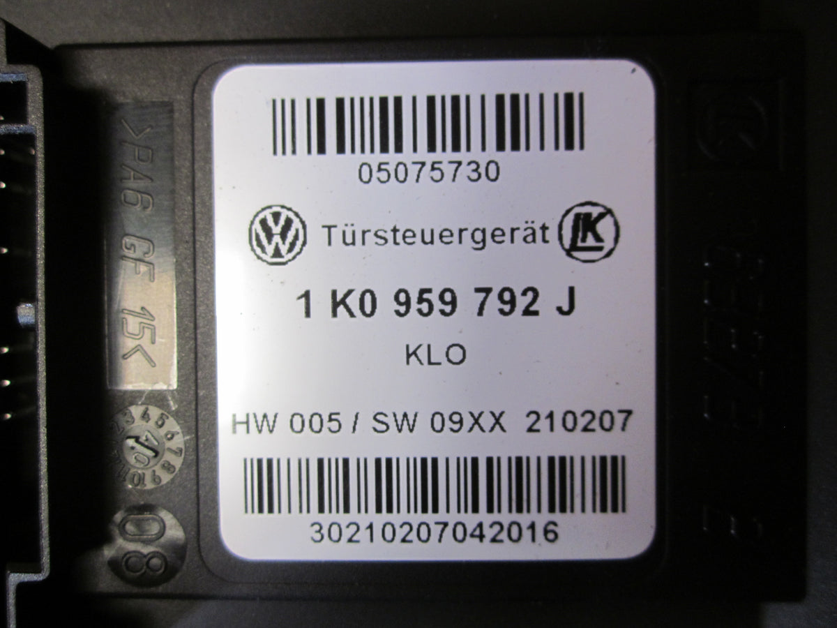 VW Touran 1T/Gp Rudemotor - Rudehejs Med OEM Nr. 1T0959702D Fra VW Ophugger
