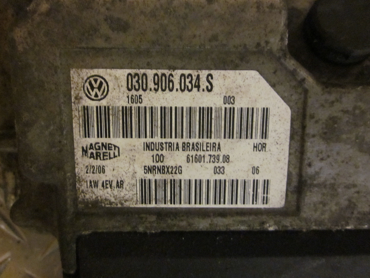 VW Fox 5Z Motorstyring - Motorstyreboks - Injection Elboks Med OEM Nr. S030906034S Fra VW Ophugger