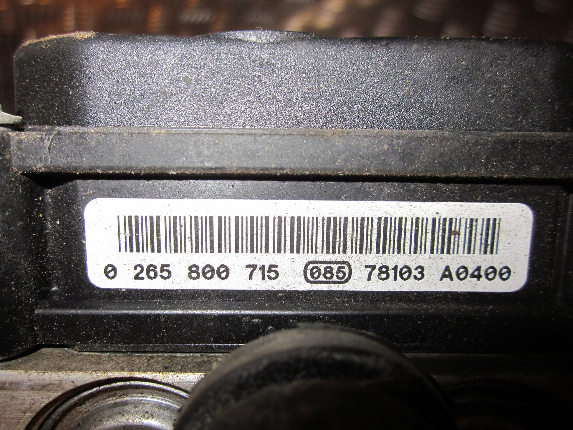 Fiat Panda Abs Pumpe Med OEM Nr. 0265800715 Fra Fiat Ophugger
