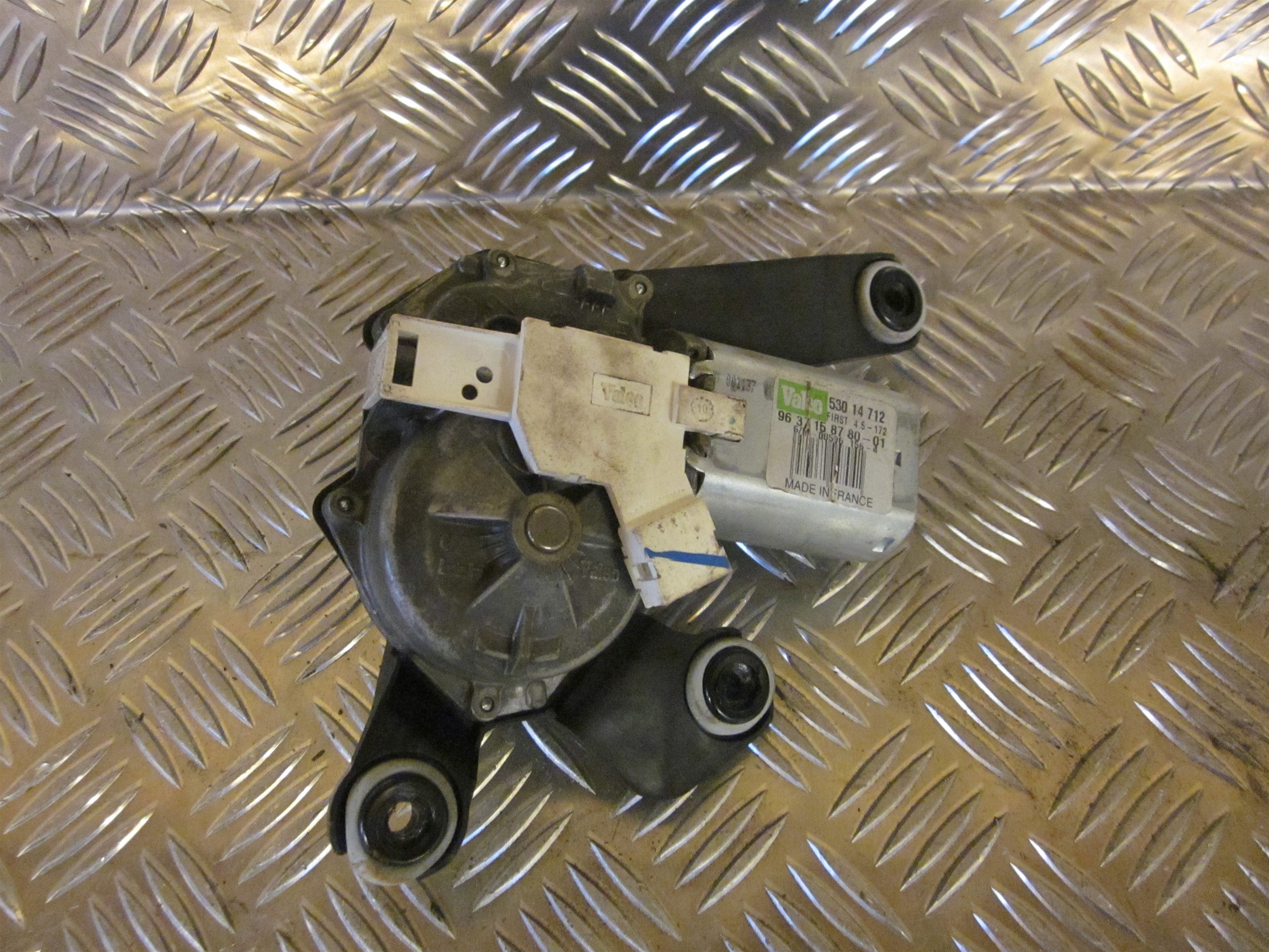 Citroen C3 Bagrudevisker Motor Med OEM Nr. Ophugger Fra Citroen Ophugger
