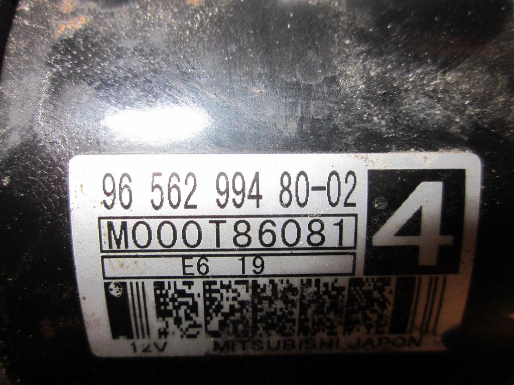 Citroen C5 Starter Med OEM Nr. 9656299480 Fra Citroen Ophugger