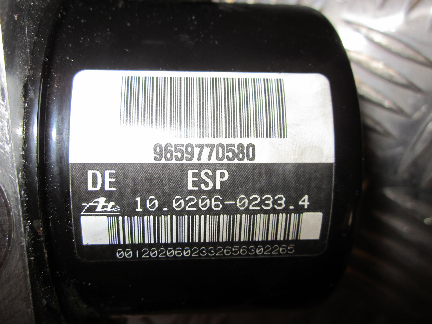 Citroen C5 Abs Pumpe Med OEM Nr. 9659770580 Fra Citroen Ophugger