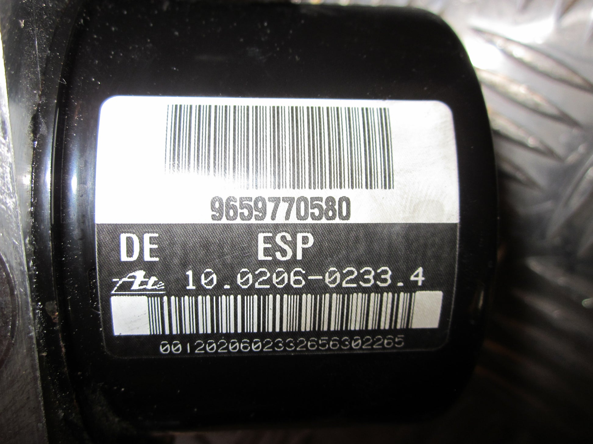 Citroen C5 Abs Pumpe Med OEM Nr. 9659770580 Fra Citroen Ophugger